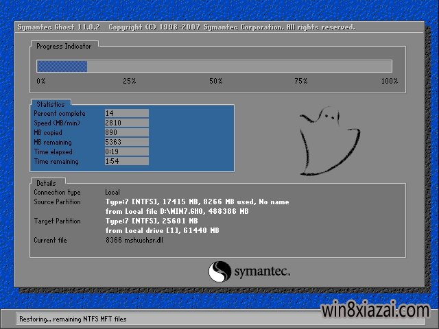 电脑公司Ghost Win8.1 X64位 纯净版v2018.04(自动激活)
