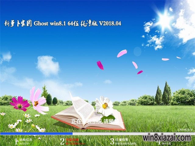 新萝卜家园Ghost Win8.1 X64位 纯净版2023年5月(自动激活)  ISO镜像高费下载