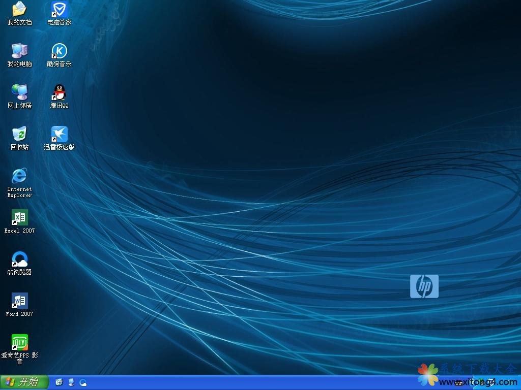 惠普笔记本&台式机专用系统 GHOSTXPSP3 v2018.04 海驱版-windows7系统下载